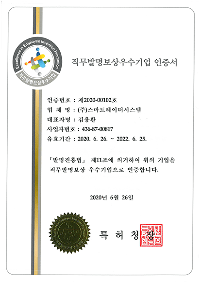 Job Invention Compensation Excellent Company, Commissioner of the IP Office